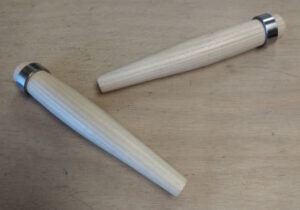 Replacement handle for Barr chisels and hand gouge.