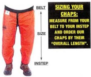 Reversible 1000 denier chap with kevlar.
